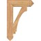 Ekena Millwork Imperial Arts & Crafts Smooth Bracket, Western Red Cedar, 5 1/2"W x 24"D x 36"H BKT06X24X36IMP03SWR - alternate 2